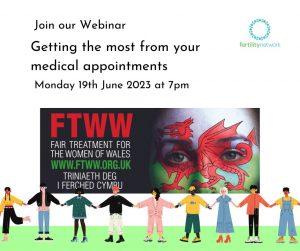 The webinar flyer, showing details and FTWW and FNUK logos, as well as an illustration of people holding hands.