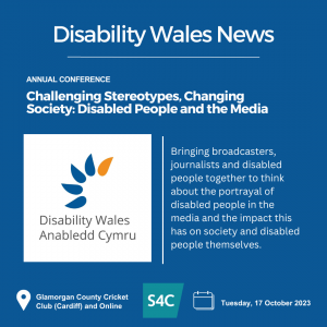 Disability Wales 2023 conference flyer